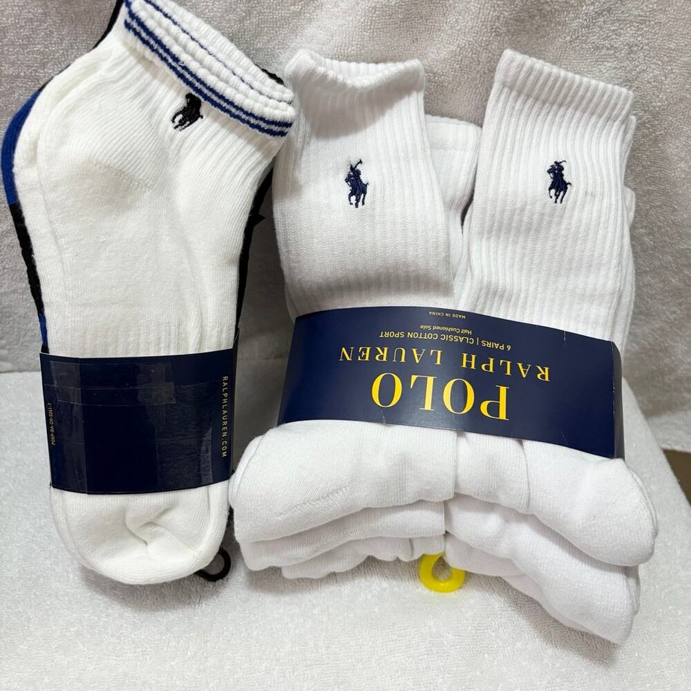 Polo Ralph Lauren Sock Bundle- 12 pairs total - Picture 2 of 11